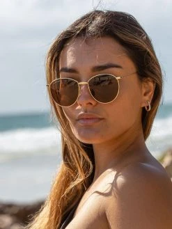 Dollboxx Aspen - Brown on Gold Sunglasses -Dollboxx Import Shop Aspen Brown on Gold Sunglasses Sunglasses dollboxx 3 236cdc76 624e 4db3 ad49 8cfbabd3541a