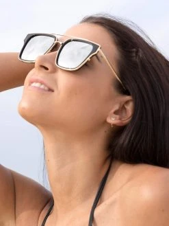 Dollboxx Ava - Silver Black Sunglasses -Dollboxx Import Shop Ava Silver Black Sunglasses Sunglasses dollboxx 4 b46ddddc bd35 4963 9aa7 16dc287c495d