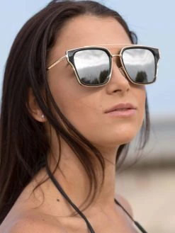 Dollboxx Ava - Silver Black Sunglasses -Dollboxx Import Shop Ava Silver Black Sunglasses Sunglasses dollboxx 5 901c95f4 1e8d 4a79 94a7 a377892a3634