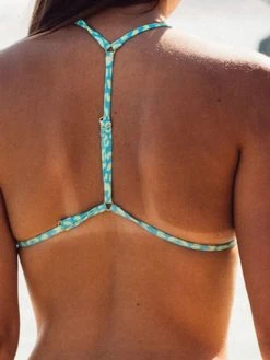 Dollboxx Bambi Y Back String Bikini Top - Savage Blue/Green -Dollboxx Import Shop Bambi Y Back String Bikini Top Savage BlueGreen Swimwear dollboxx 9 df27150a 9eaf 45fc 9971 f3396cfaa7cc