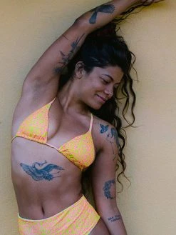 Dollboxx Bambi Y Back String Bikini Top - Savage Yellow/Pink -Dollboxx Import Shop Bambi Y Back String Bikini Top Savage YellowPink Swimwear dollboxx 11 6d53062d 7b3d 4664 bbf1 f42e11ba8504