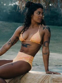 Dollboxx Bambi Y Back String Bikini Top - Savage Yellow/Pink -Dollboxx Import Shop Bambi Y Back String Bikini Top Savage YellowPink Swimwear dollboxx 3 00463b72 3fce 4678 ad32 cfa056b538e1