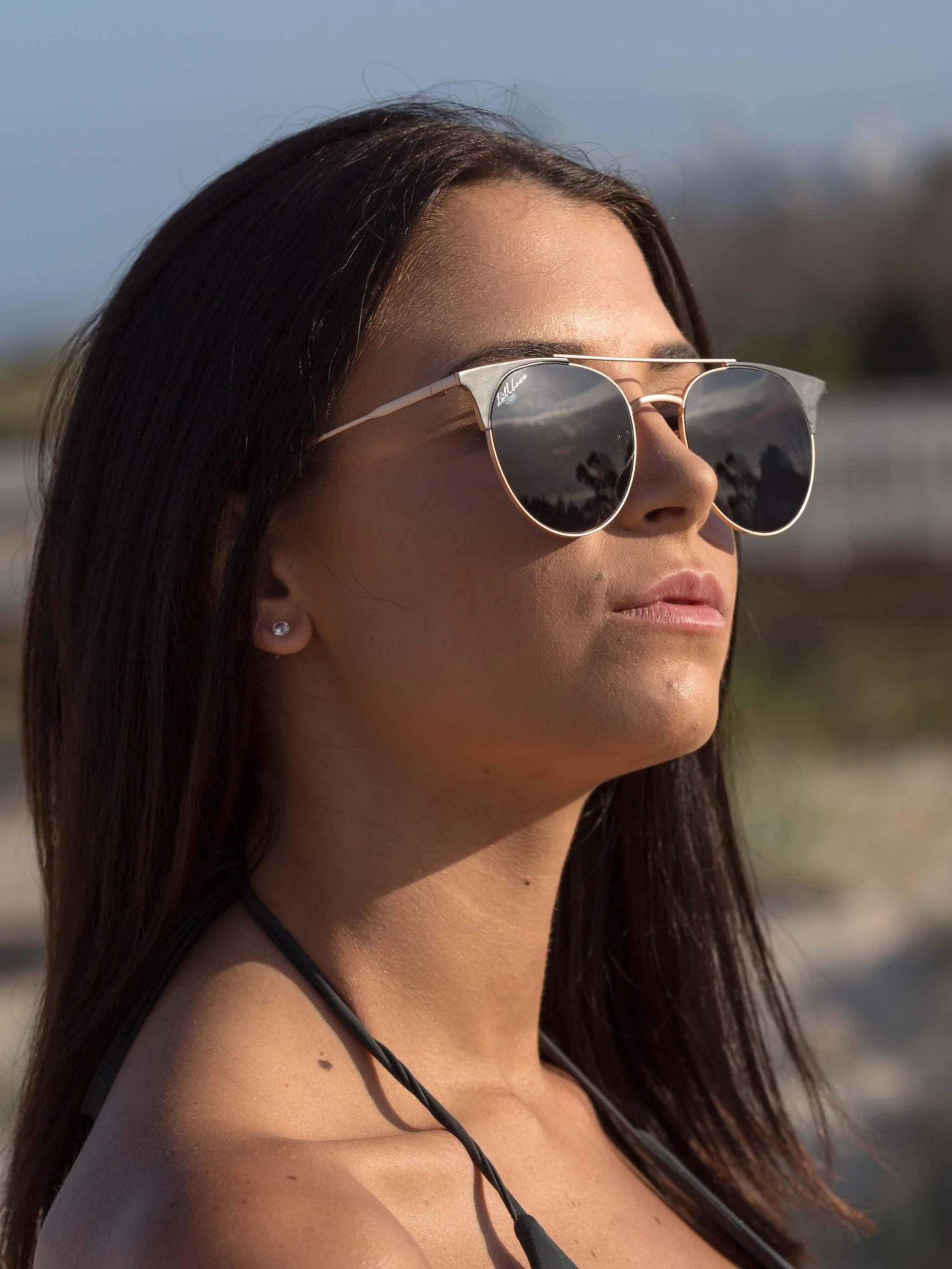 Dollboxx Bella - Black Gold Sunglasses 2 Dollboxx Bella - Black Gold Sunglasses - Image 2