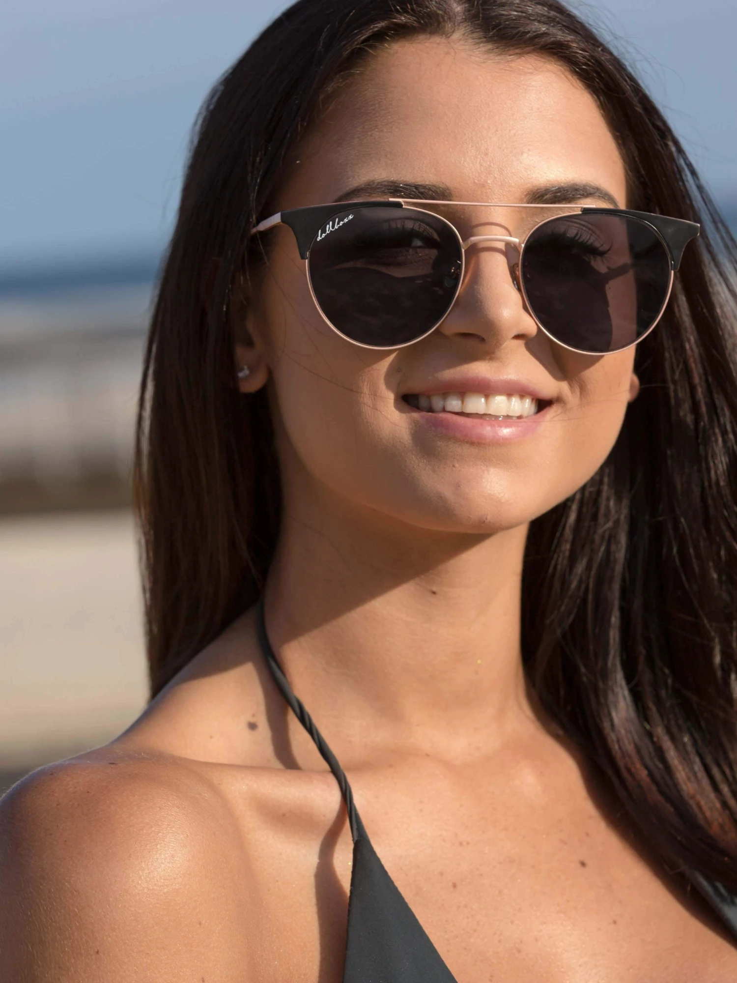 Dollboxx Bella - Black Gold Sunglasses 3 Dollboxx Bella - Black Gold Sunglasses - Image 3