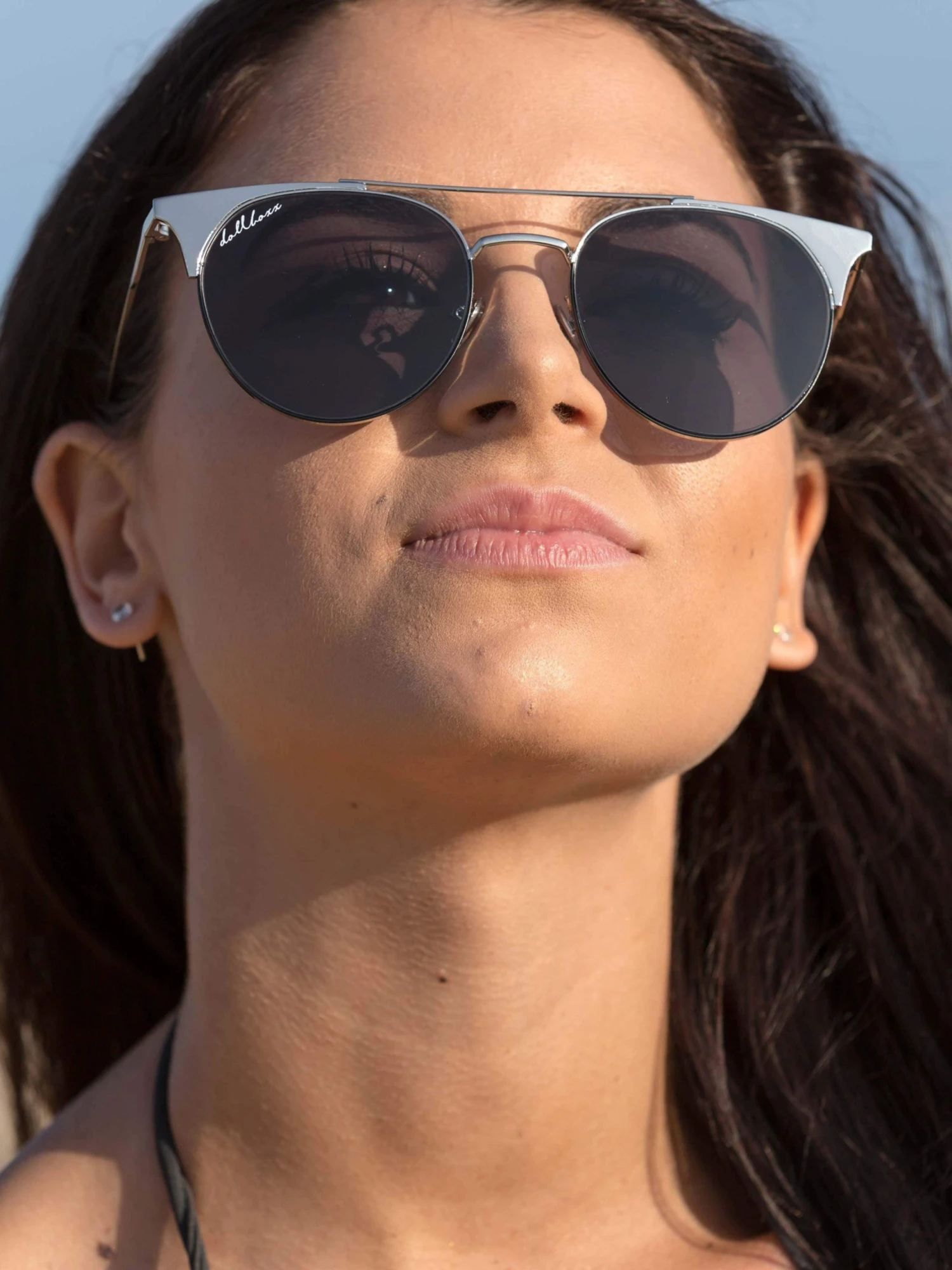 Dollboxx Bella - Black Silver Sunglasses 4 Dollboxx Bella - Black Silver Sunglasses - Image 4