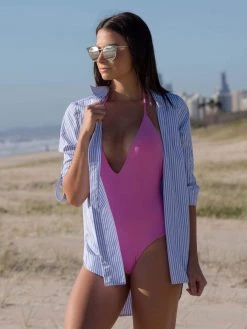 Dollboxx Bondi One Piece Swim Suit - Pink -Dollboxx Import Shop Bondi One Piece Swim Suit Pink Swimwear dollboxx 6 63a6862d 9d78 4e46 8a05 73a5cdebd569