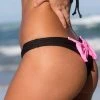 Dollboxx Booty Pop Bow Bikini Bottom - Pink Pop