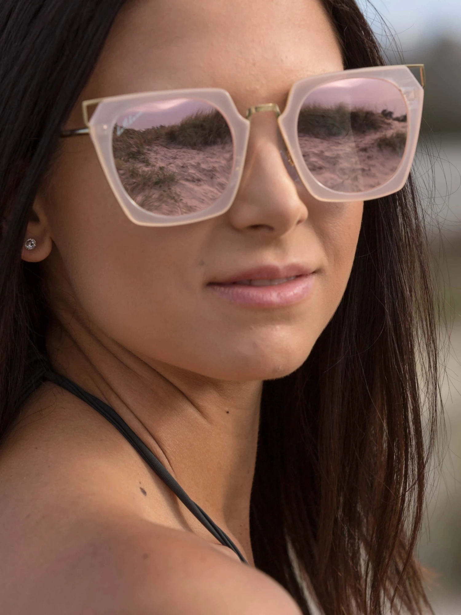 Dollboxx Camilla - Pink Sunglasses 5 Dollboxx Camilla - Pink Sunglasses - Image 5