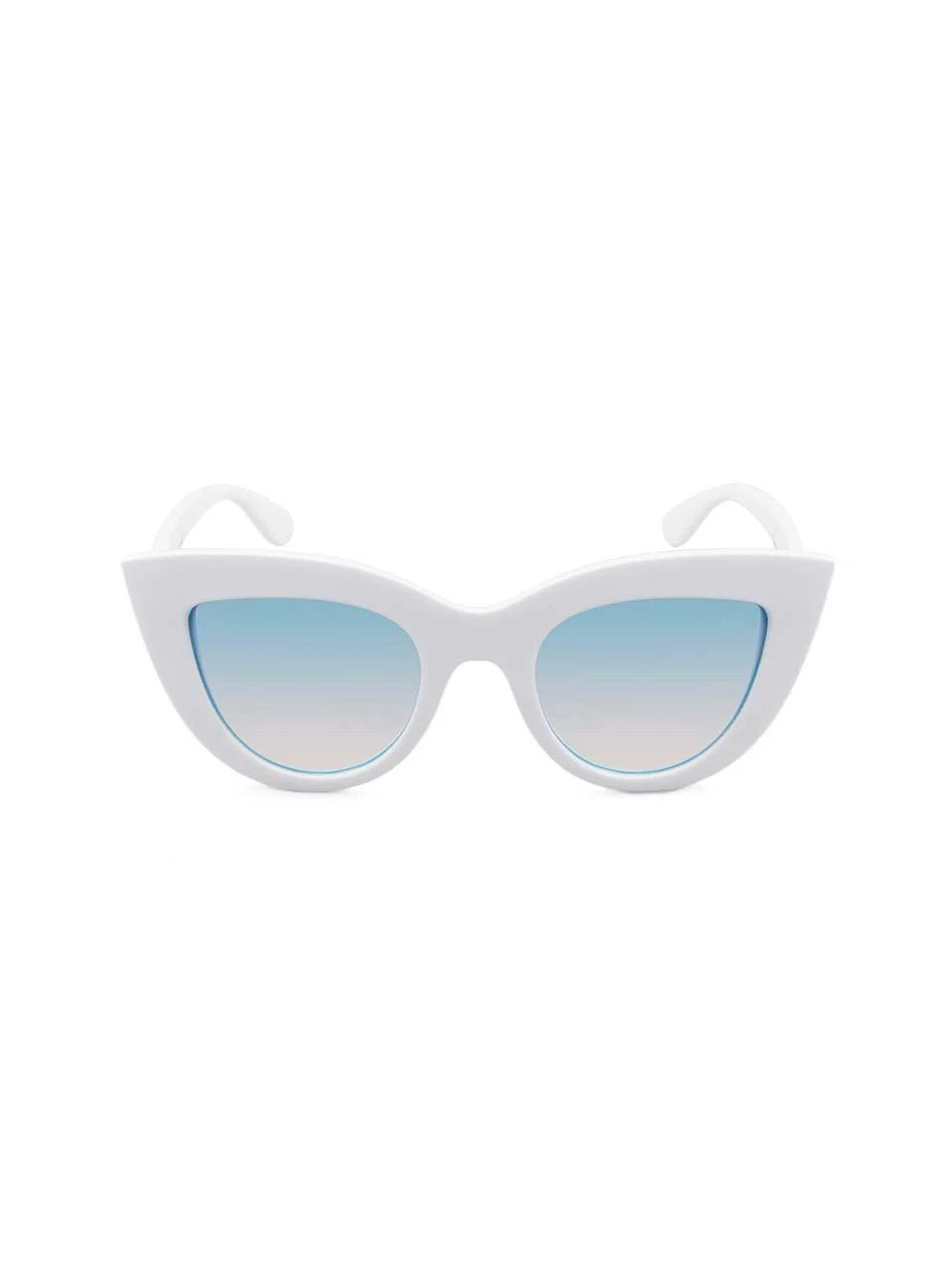 Dollboxx Chloe - White Blue Sunglasses 8 Dollboxx Chloe - White Blue Sunglasses - Image 8