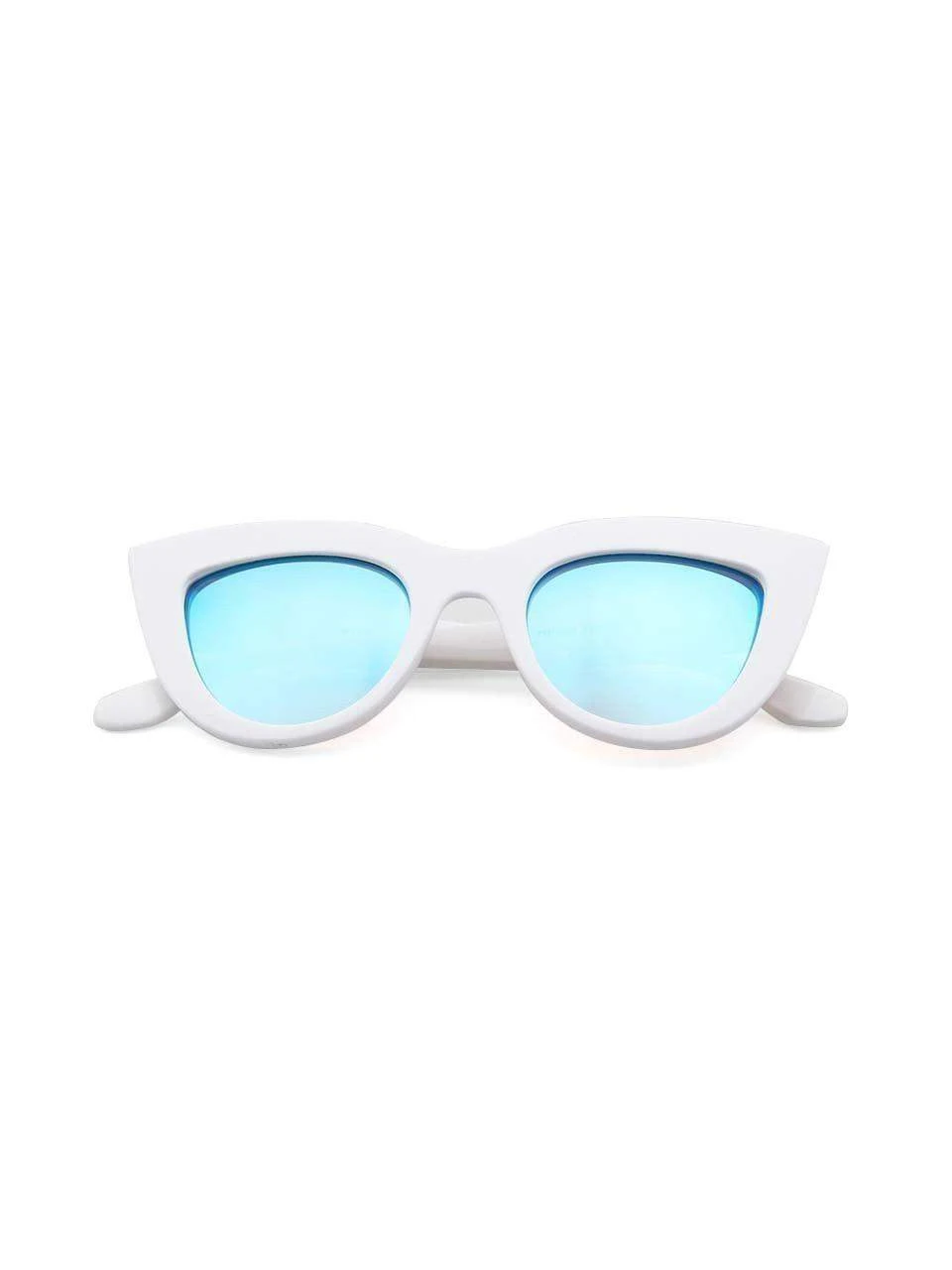 Dollboxx Chloe - White Blue Sunglasses 9 Dollboxx Chloe - White Blue Sunglasses - Image 9