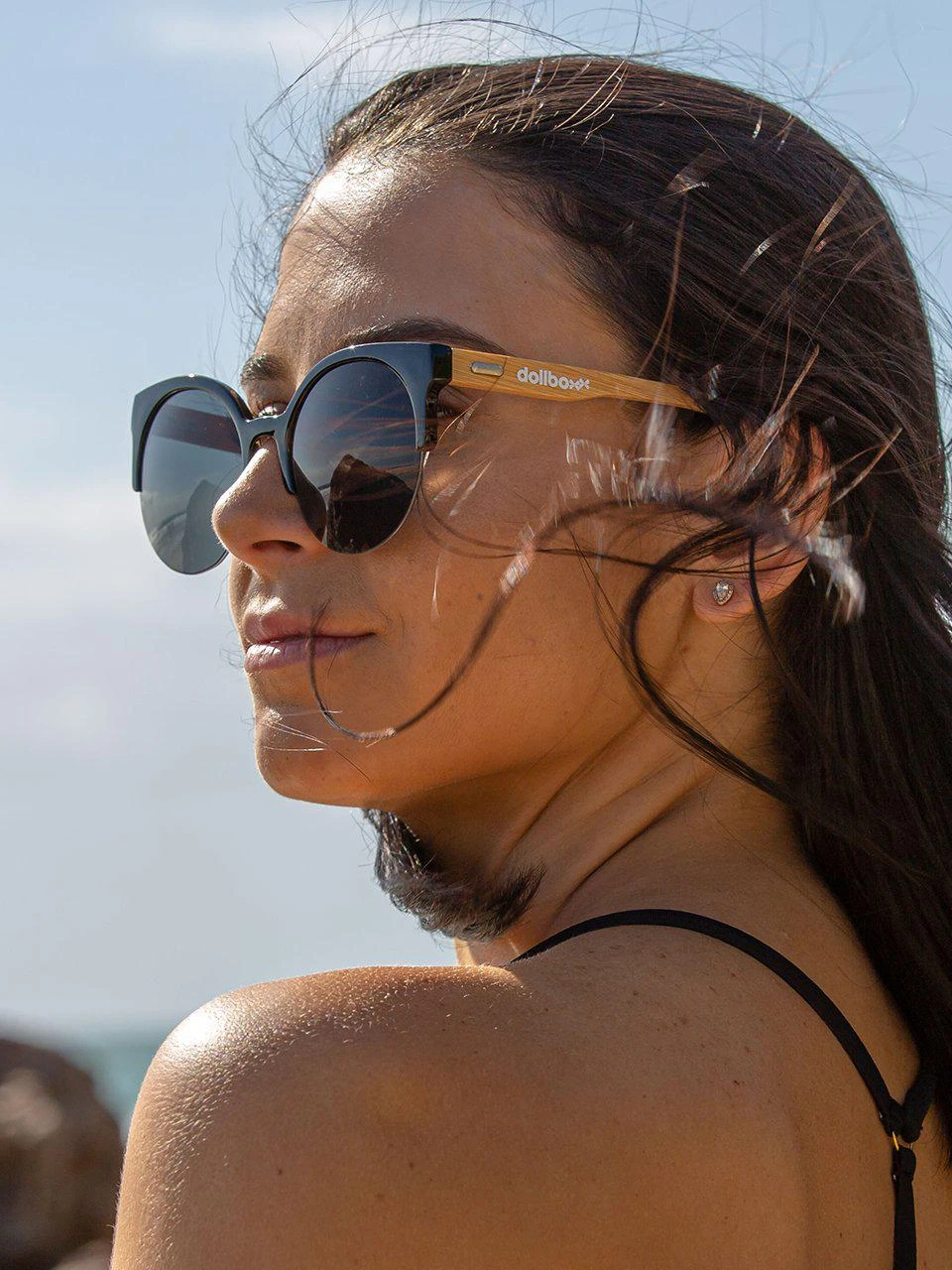 Dollboxx Deja Vu - Black Sunglasses 12 Dollboxx Deja Vu - Black Sunglasses - Image 12