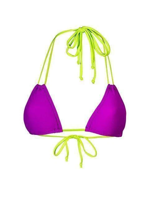 Dollboxx Double Strap Brazilian Bikini Top - Spring Break 21 Dollboxx Double Strap Brazilian Bikini Top - Spring Break - Image 21