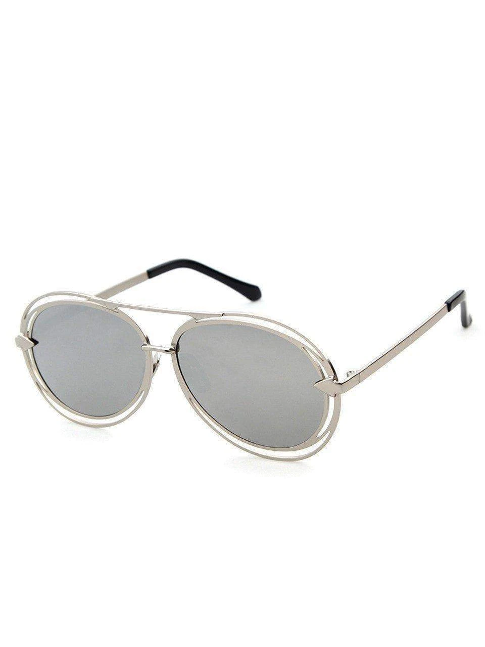 Dollboxx Downtown - Silver Sunglasses 3 Dollboxx Downtown - Silver Sunglasses - Image 3