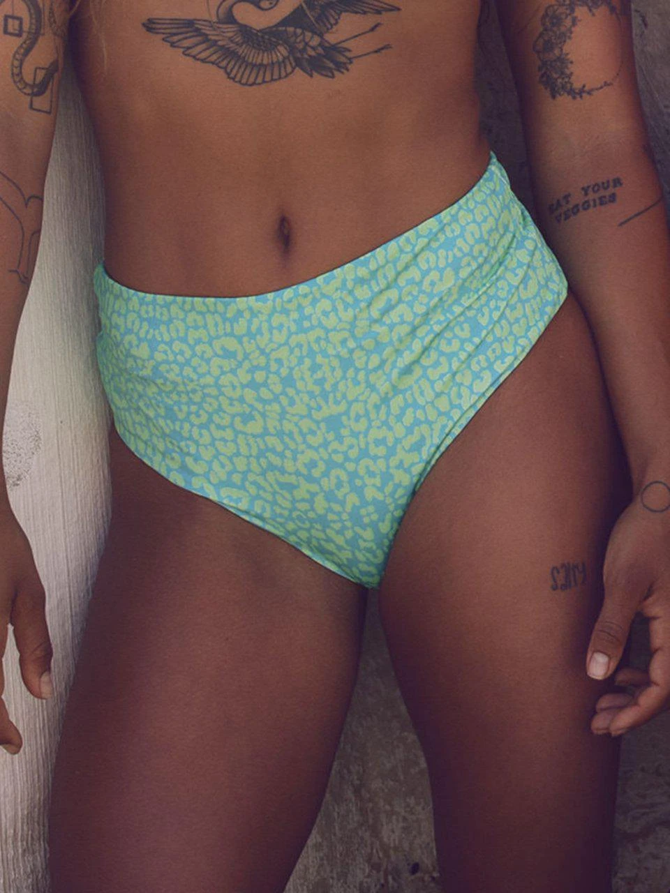 Dollboxx Mumba Seamless High Waisted Reversible Bikini Bottom - Savage 34 Dollboxx Mumba Seamless High Waisted Reversible Bikini Bottom - Savage - Image 34