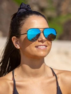 Dollboxx Oxygen Aviators - Blue on Black Sunglasses -Dollboxx Import Shop Oxygen Aviators Blue on Black Sunglasses Sunglasses dollboxx 4 7f4df2dd 8af5 4a26 a477 a82028e42a59