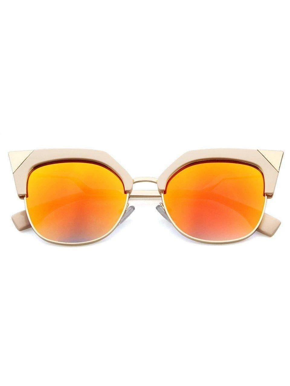 Dollboxx RiRi - Nude Orange Sunglasses 3 Dollboxx RiRi - Nude Orange Sunglasses - Image 3
