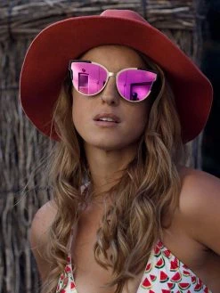 Dollboxx Slay - Pink / Orange Sunglasses