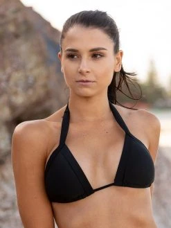 Dollboxx Slide Triangle Bikini Top - Black -Dollboxx Import Shop Slide Triangle Bikini Top Black Swimwear dollboxx 3 516f9129 0990 432c 8461 9481e468540c